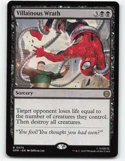 Villainous Wrath #74, Wizards of the Coast card - Image 1