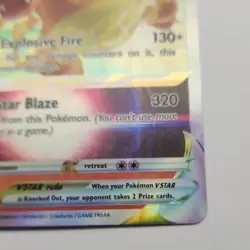 Pokemon TCG Charizard VSTAR Holo Ultra Rare Card Brilliant Stars 018/172 - Image 4