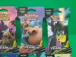 Pokemon Tag Team Team Up EMPTY Sleeved Booster Pack Art Set NO CARDS X8 - Image 4
