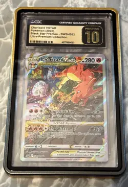 CGC Pristine 10 Charizard VSTAR SWSH262 SWSH: Sword & Shield Promo Pokemon Card - Image 1