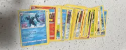 pokemon cards lot of 85; includes min. 3 holo cards. - Image 1