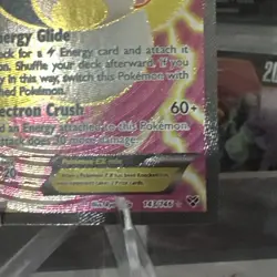 Emolga EX 143/146 X & Y Base set XY Ultra Rare Full Art Holo Pokemon Card - Image 4