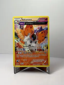 Pokemon TCG Volcarona 18/98 Ancient Origins Non-Holo Rare Card in NM Condition - Image 1