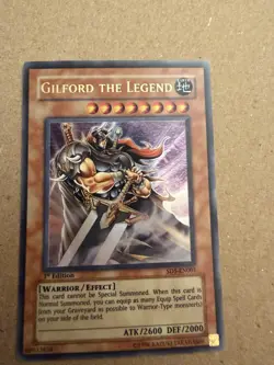 Yu-Gi-Oh! TCG Gilford the Legend 1st Edition Ultra Rare Card SD5-EN001 Mint - Image 1