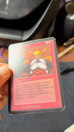 Magic the Gathering Dwarven Warriors X2 Alpha LP - Image 2