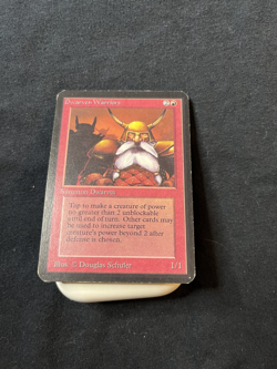 Magic the Gathering Dwarven Warriors X2 Alpha LP - Image 4