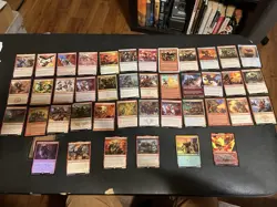 LARGE XL MTG GOBLINS magic the gathering collection!!+Bonuses! - Image 1