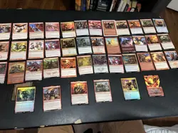 LARGE XL MTG GOBLINS magic the gathering collection!!+Bonuses! - Image 2