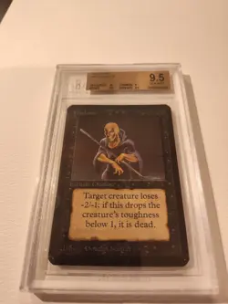 Alpha Weakness BGS 9.5 QUAD GRADED MTG - Image 1