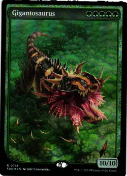 Gigantosaurus (Full Art) R Foundations 718 NM - Image 1