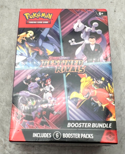 Pokemon Destined Rivals Booster Bundle Scarlet & Violet TCG Sealed New - Image 1