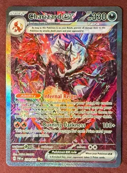 Pokemon Paldean Fates Charizard ex 234/091 English Special Illustration Rare - Image 1