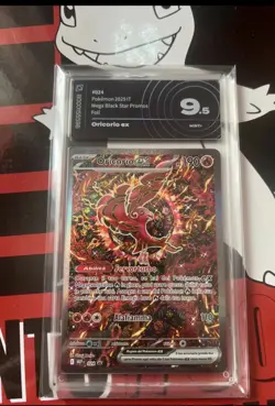 Carta Pokemon Oricorio Ex 024 Full Art Promo Upc Italiano Near Mint - Image 1