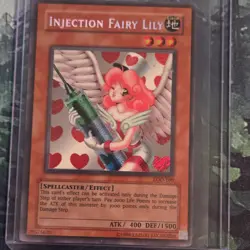 Konami Yu-Gi-Oh! Injection Fairy Lily LOD-100 Spellcaster Effect - Image 1