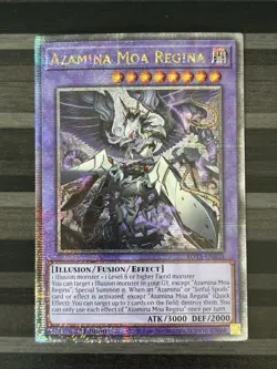 Yugioh | Azamina Moa Regina | ROTA | Quarter Century Rare | 1st Edition | NM - Image 1