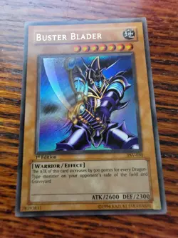 Yu-Gi-Oh! TCG Buster Blader Pharaoh's Servant PSV-050 1st Edition Ultra Rare PL - Image 1