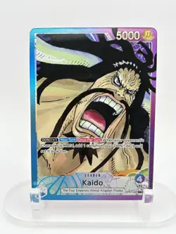 Kaido OP01-061 NM Parallel Leader Manga Romance Dawn Foil English One Piece - Image 1