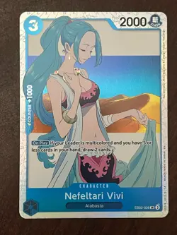 Nefeltari Vivi EB02-026 SR | Extra Booster Anime 25th Collection | One Piece TCG - Image 1