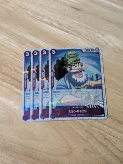 One Piece TCG Uso-Hachi (Pirate Foil) Premium Booster The Beat Vol. 2 Playset - Image 1