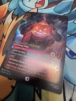 2025 Disney Lorcana EN 10 The Headless Horseman Enchanted #232/204 - Image 3