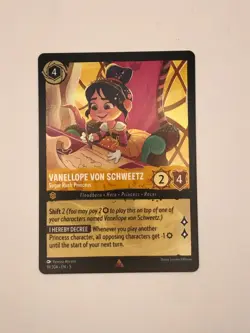 Disney Lorcana TCG Vanellope Von Schweetz Sugar Rush Princess 19/204 Non-Foil - Image 1