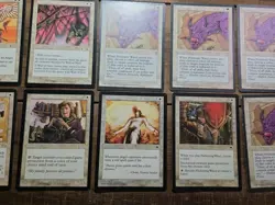 Lot of 10 MTG Cards from Fallen Empires, Magic the Gathering White 1994 - Image 2