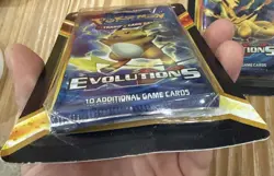 3 QTY Pokemon TCG XY Evolutions Booster Pack +5 Cards Blister Pack - Image 2