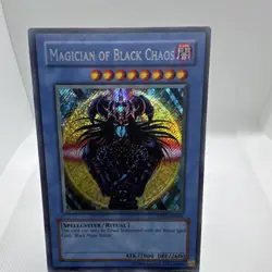 Magician of Black Chaos Secret Rare Card PP01-EN001 Konami Yu-Gi-Oh! - Image 1