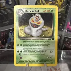 pokemon card dark Arbok holo team Rocket - Image 1
