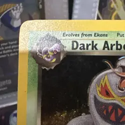 pokemon card dark Arbok holo team Rocket - Image 2