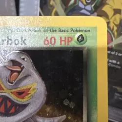 pokemon card dark Arbok holo team Rocket - Image 3