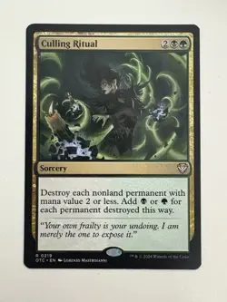 Culling Ritual MTG Magic the Gathering Card NM Near Mint OTC - Image 1