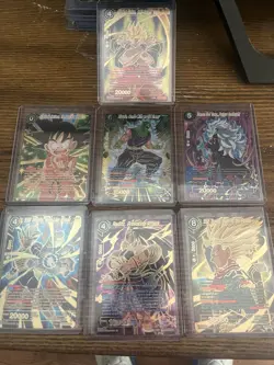 Dragon Ball Super Card Game SPR Lot Of 7 - Image 1
