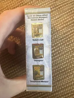 MTG MERCADIAN MASQUES Tidal Mastery Deck (Sealed, Mint) - Image 5