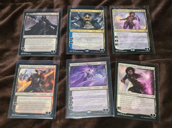 MTG Planeswalker x6 Tasha The Witch Queen/Ashiok Wicked Manipulator/Kaya Bane of - Image 1