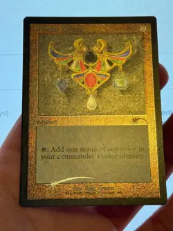 1X ETCHED FOIL Arcane Signet MINT MTG Magic Retro Old Frame Dan Frazier EDH CEDH - Image 2