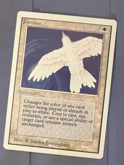 Magic the Gathering MTG Unlimited Purelace NM (Beta Bob) - Image 1