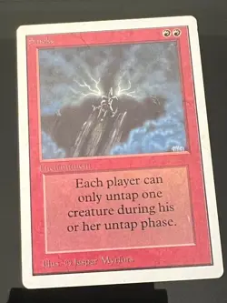 Magic the Gathering MTG Unlimited Smoke LP+ (Beta Bob) - Image 1