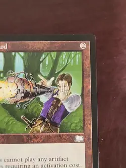 Null Rod 1997 Regular Artifact Anson Maddocks Wizards English - Image 4