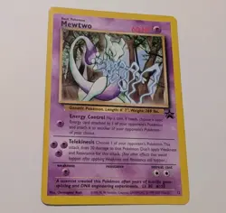 Mewtwo 12 Black Star Promo Wotc Moderate To Heavy. Pokemon TCG - Image 1