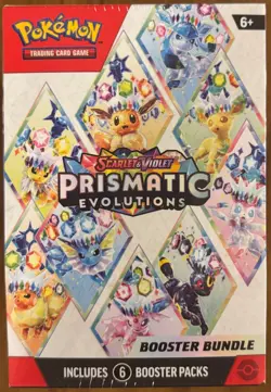 Pokemon TCG Scarlet & Violet Prismatic Evolutions Booster Bundle FACTORY SEALED! - Image 1