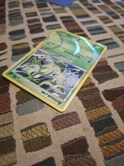 Pokemon Arceus AR2 Platinum Holo Rare Card Near Mint Condition Clean! - Image 5