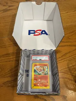 Pokemon Entei Aquapolis Holo Rare H8/H32 PSA 8 - Image 3