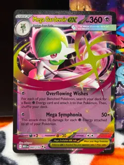 Mega Gardevoir Ex 060/132 Mega Evolutions Pokemon Pack Fresh - Image 2
