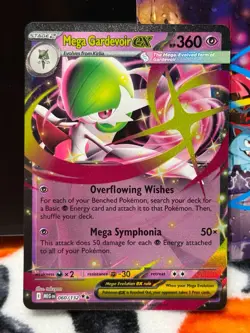 Mega Gardevoir Ex 060/132 Mega Evolutions Pokemon Pack Fresh - Image 3