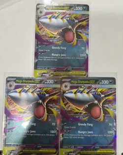 Mega Sharpedo ex 61/94: Phantasmal Flames Pokemon TCG Near Mint - Image 2
