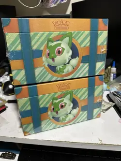 NEW IN BOX AND SEALED - Pokemon TCG 2024 Paldea Adventure Chest X2 - Image 1