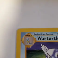 Pokemon TCG Wartortle Base Set Shadowless Uncommon 1999 Regular Lp - Image 2