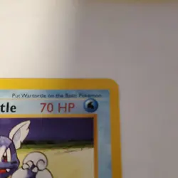Pokemon TCG Wartortle Base Set Shadowless Uncommon 1999 Regular Lp - Image 3