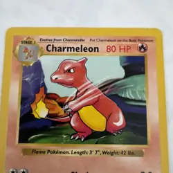 Charmeleon 24/102 - Pokemon TCG Base Set SHADOWLESS - LP - Image 2